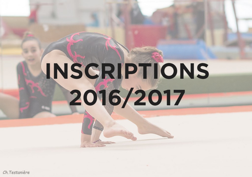 Inscriptions 2016/2017