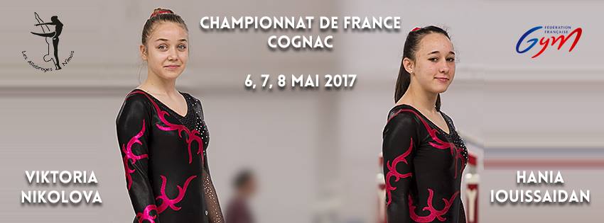 Viktoria et Hania ont eu de bons résultats lors du championnat de France FFG 2017 à Cognac