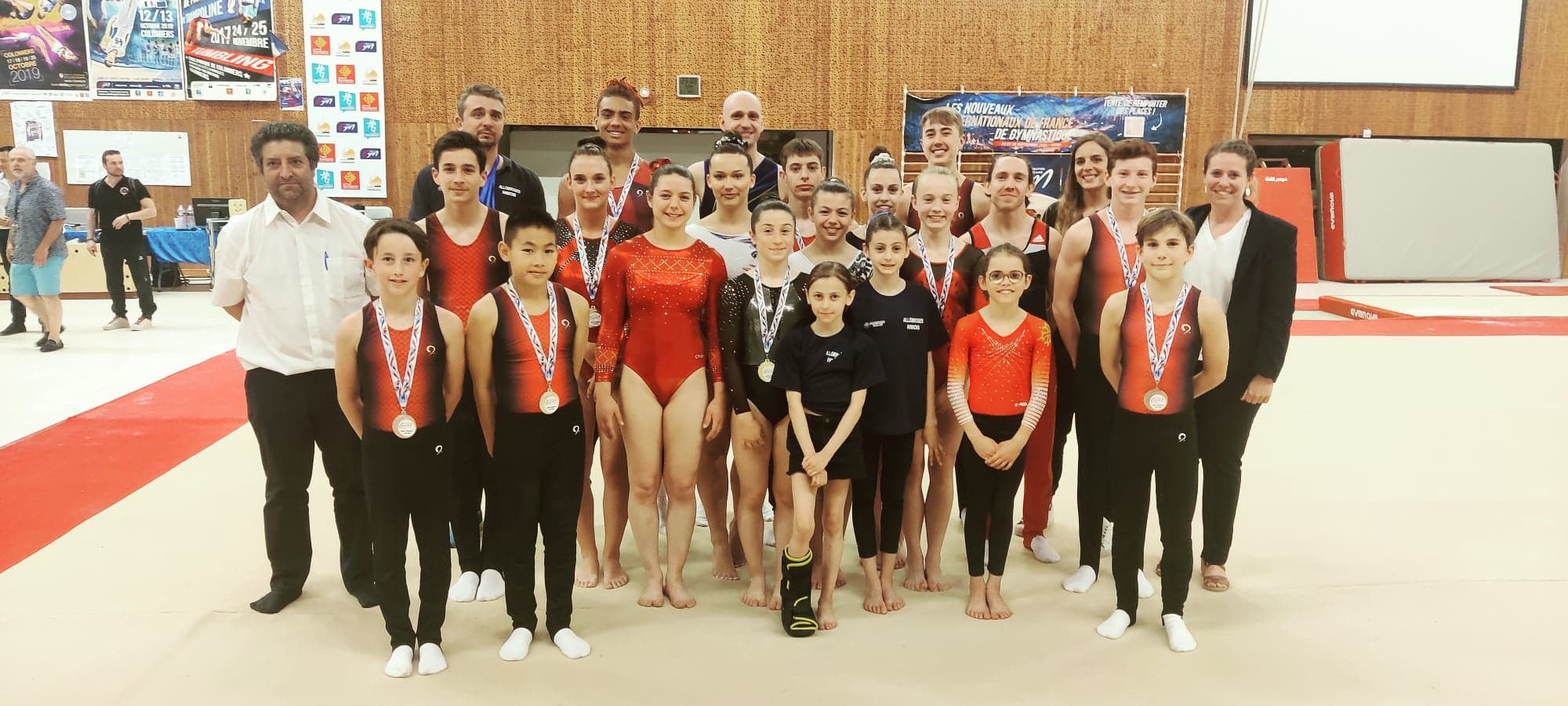 280312073_993591028025610_2849607016702972633_n Les Allobroges Nîmois Club de gym Nîmes